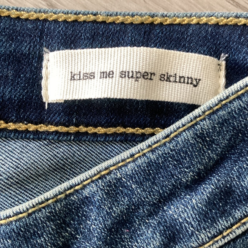 NWOT Jessica Simpson Medium Blue Skinny Jeans - Picture 6 of 8